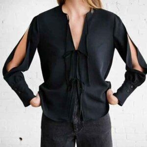 Rachel Comey Meryl Blouse in Black